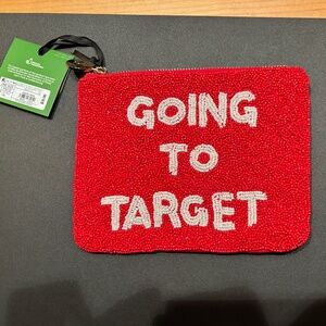 kate spade new york x Target Red Beaded Clutch 🎯 :: NWT::Limited Edition::